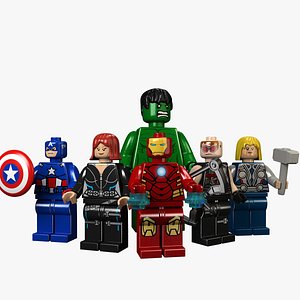 3d model avengers child