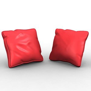 cushion pillow 3d obj