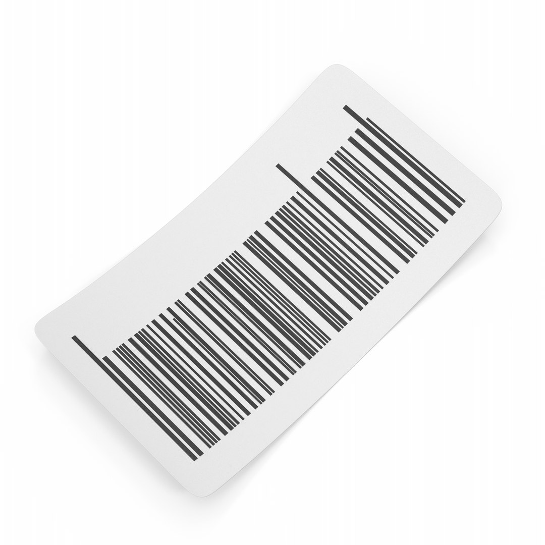 3D Barcode Model - TurboSquid 2200811