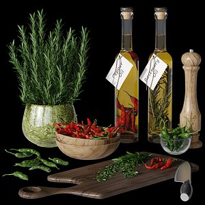 Kitchen decorative set 2