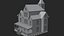 Old Abandoned Houses collection 3D model