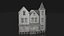 Old Abandoned Houses collection 3D model