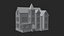 Old Abandoned Houses collection 3D model