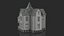 Old Abandoned Houses collection 3D model