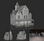 Old Abandoned Houses collection 3D model