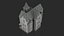 Old Abandoned Houses collection 3D model