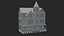 Old Abandoned Houses collection 3D model