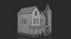 Old Abandoned Houses collection 3D model