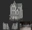 Old Abandoned Houses collection 3D model
