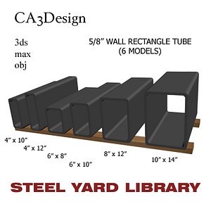 5/8 Wall Rect Tube