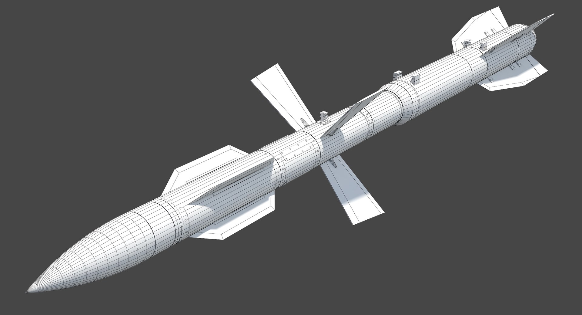 3D R-27ER Air-To-Air Missile - TurboSquid 2038490