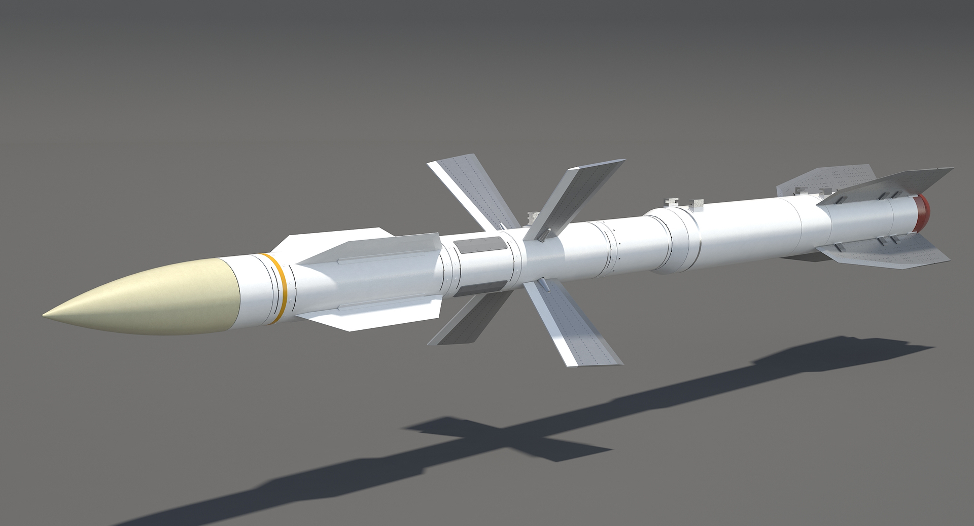 R-27ER 공대공 미사일 3D 모델 - TurboSquid 2038490