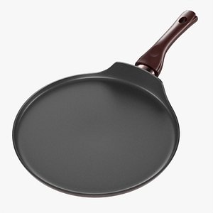 Pancake pan 25 cm 3D model