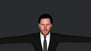 Prince Harry Full Body Fully Rigged Character