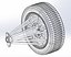 Ruota per lastre pressofusa Scala da 1 a 10