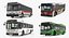 Buses 3D Models Collection 6
