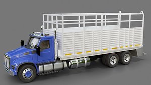 Kenworth T880 Gabbage Truck 3D model