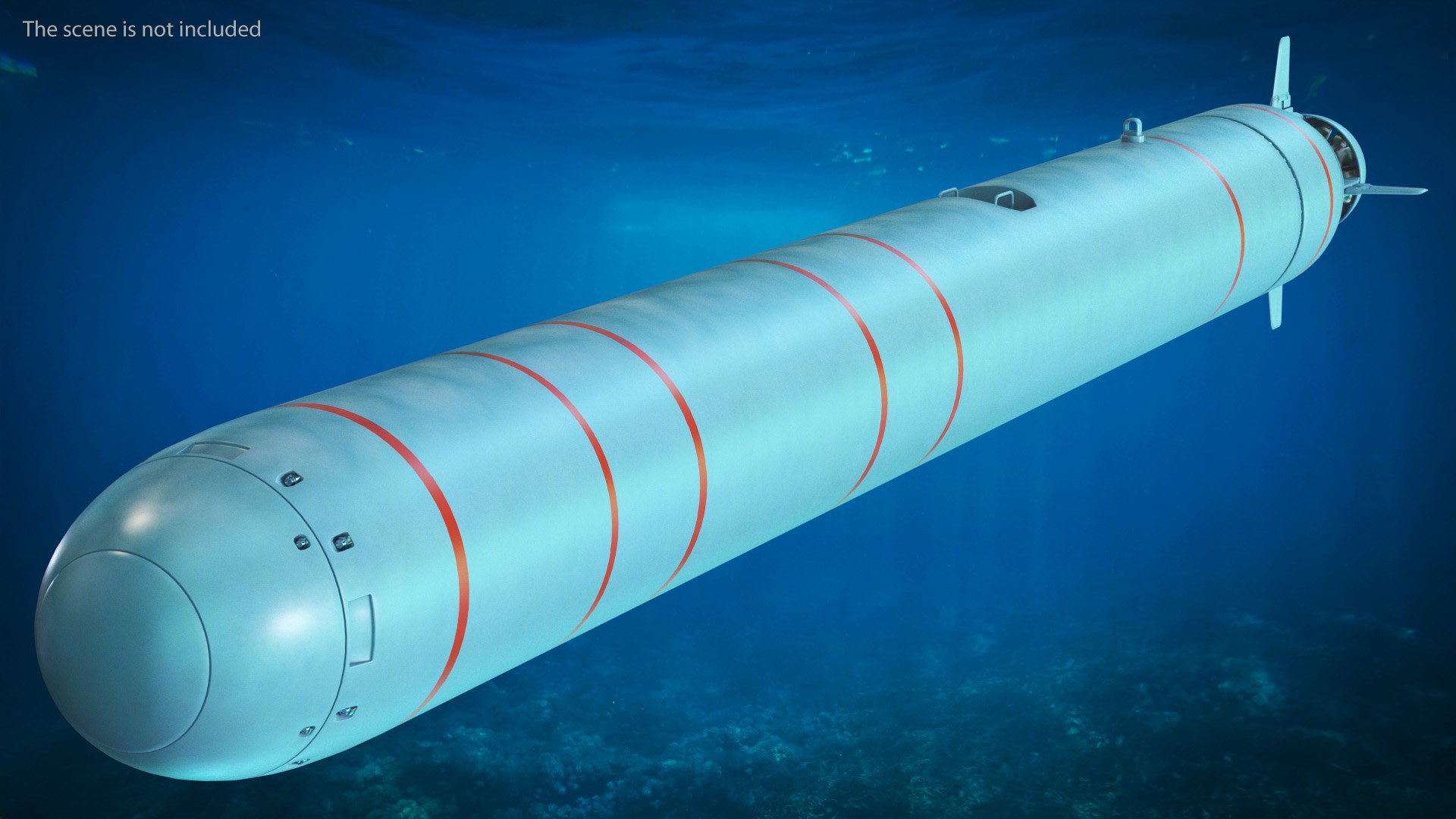 Russian Nuclear Torpedoes Poseidon Kanyon Rigged 3D Model - TurboSquid ...