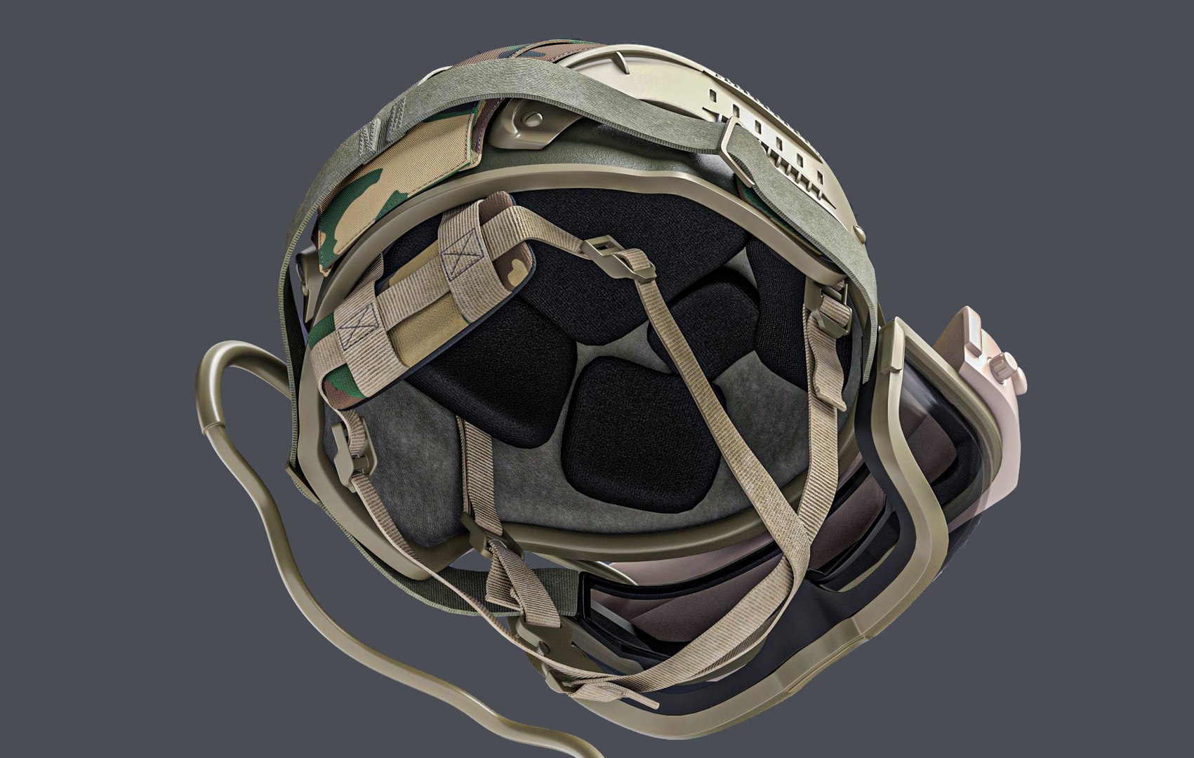 Modello 3D Casco da astronauta - TurboSquid 1554080