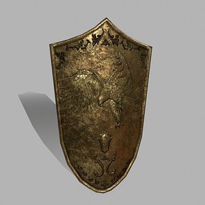 3D model shield