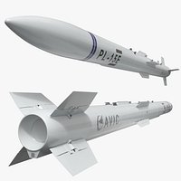 Missile PL-15E AVIC White