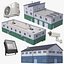 3 Industrial Buildings Collection