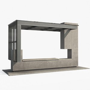 Bus Stop v2 3D