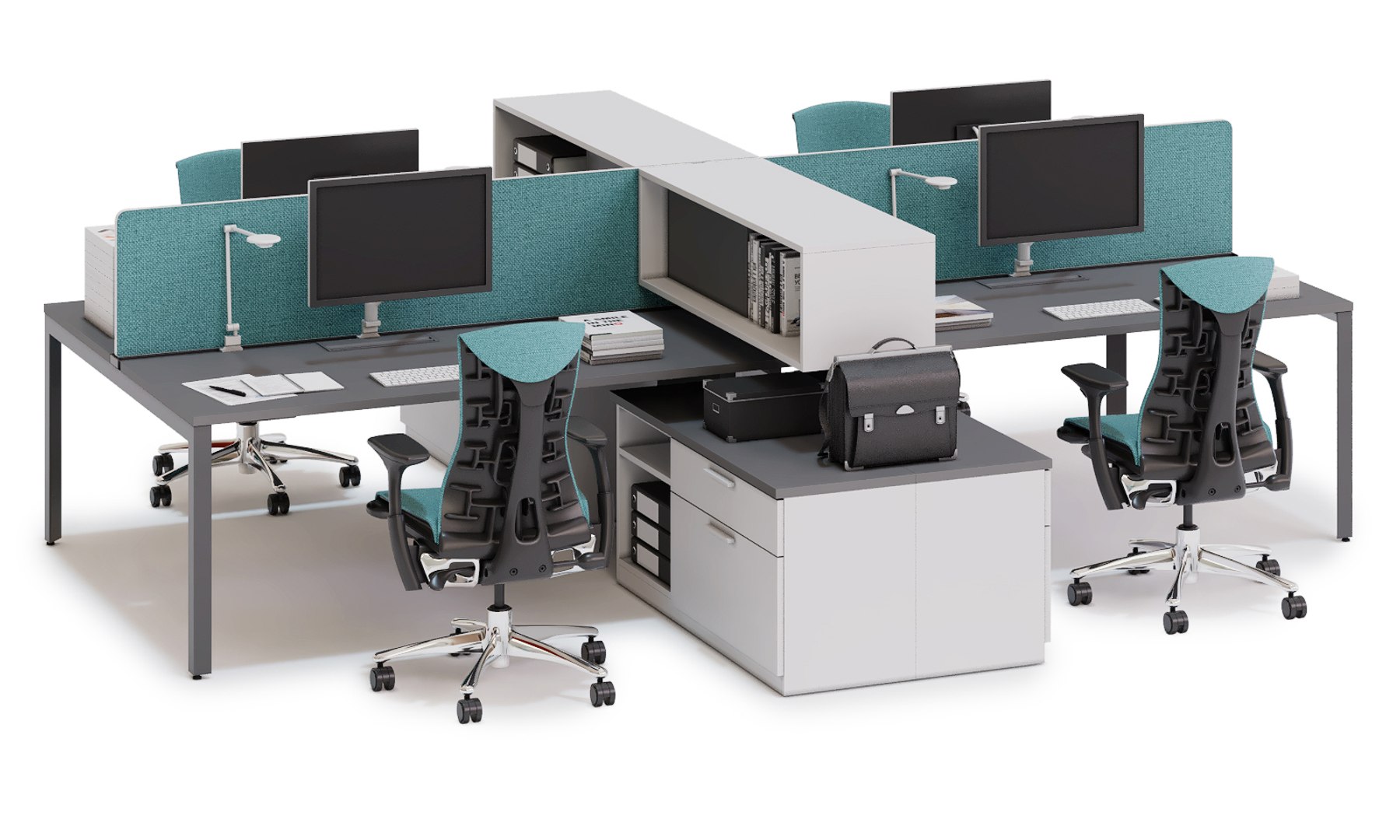 Herman Miller Layout 3D Model - TurboSquid 1486723