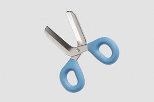 Scissors cartoon 3d model 3D model