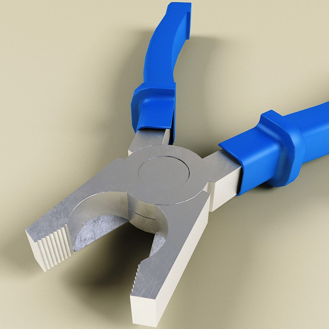 Pliers Modelled C4d