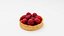 Tartelette de framboesa, torta ou pastelaria de torta