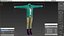 Fashionable Style Outfit Set 3D model