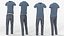 Men Outfit jeans Pant and  blue T shirt 3D