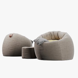 3D Bag chair 2