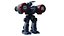 Collezione di robot Mech 5 in 1