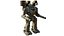 Collezione di robot Mech 5 in 1