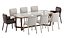 Chaise Natuzzi Ambra Set de table Ambre