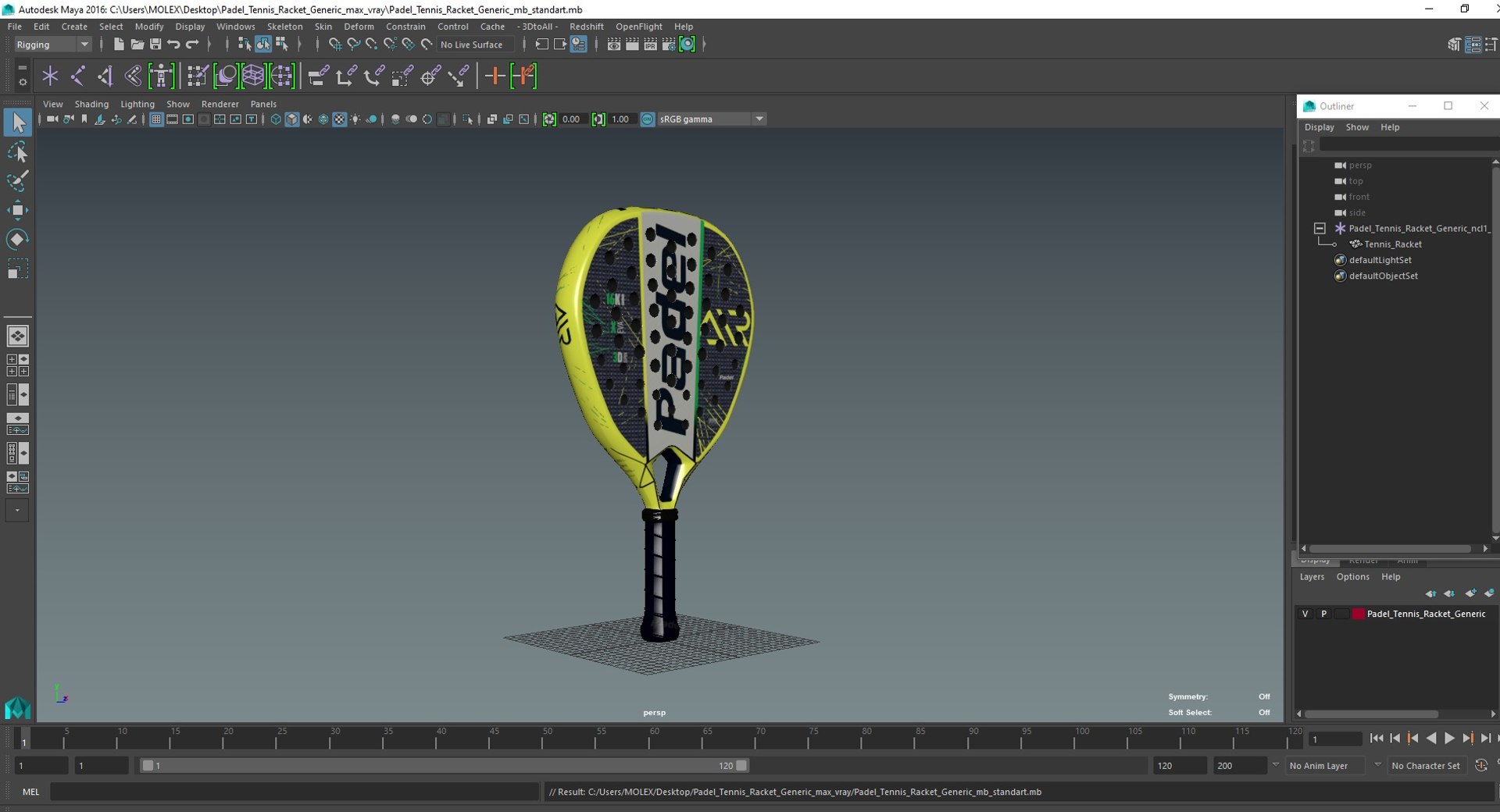 Padel Tennis Racket Generic model https://p.turbosquid.com/ts-thumb/2Q/47fU3u/ov/padeltennisracketgenericc4dmodel026/jpg/1716841678/1920x1080/fit_q87/9bb0287d45e11efca18f0b1727e9918d86f61d45/padeltennisracketgenericc4dmodel026.jpg