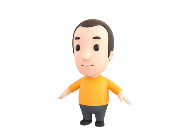 3D people little model