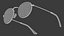 Round Polarized Sunglasses