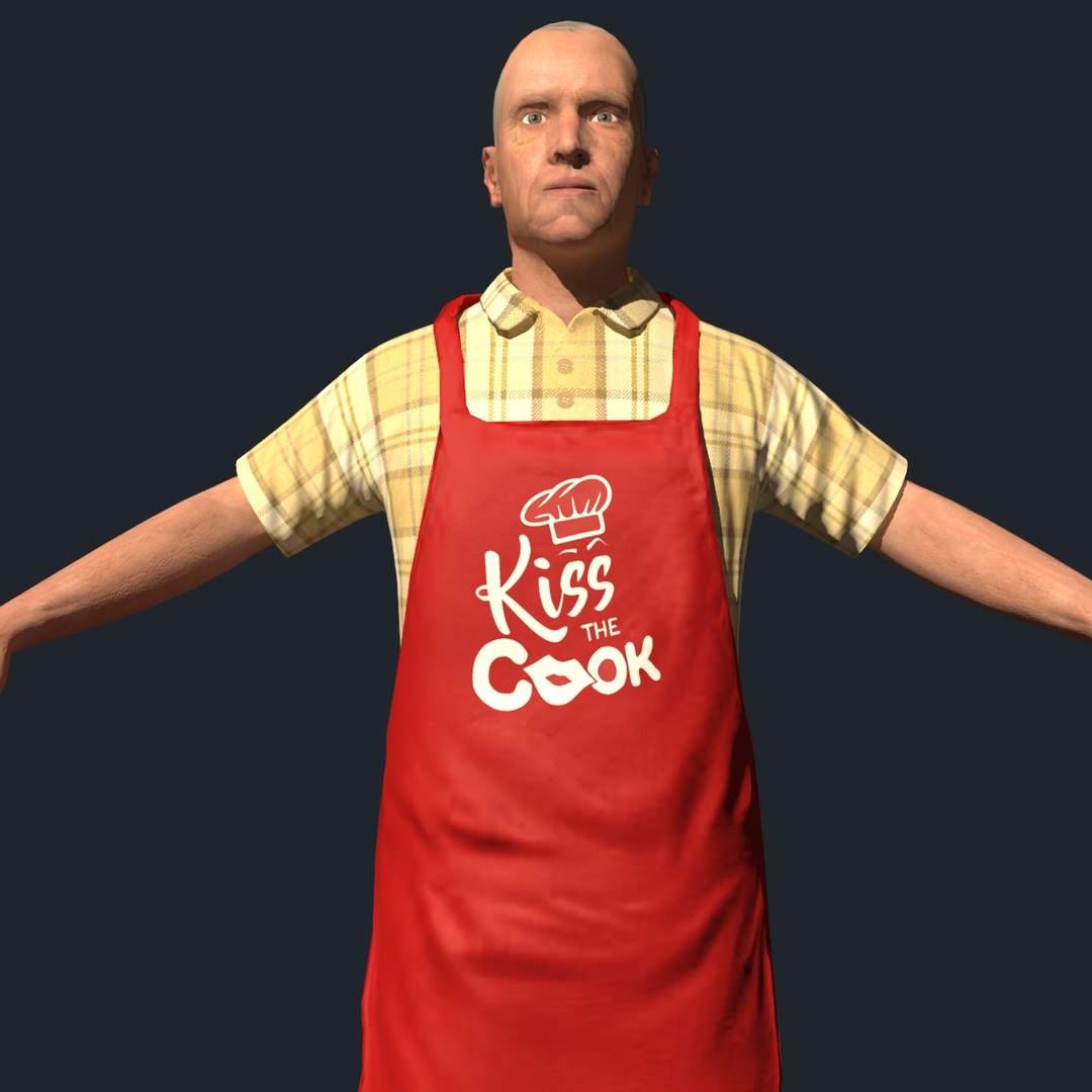 Home cook 3D model - TurboSquid 1453240