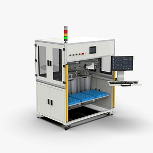 Automatic Magnetic Ring Press Balance Test Machine 3D model