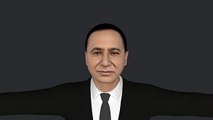 Johnny Briceno  Hyper Realistic Full Body Fully Rigged 3D Character 3D model