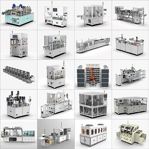 3D Collection of Testing Machine