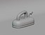 Cartoon Iron 3D model