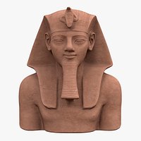 Amenhotep Sandstone Bust