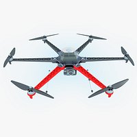Multi-Rotor Aerial Platform With Camera Gimbal