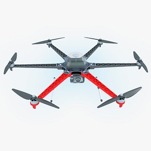 Multi-Rotor Aerial Platform With Camera Gimbal