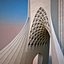 realistic azadi tower 3d c4d