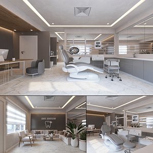 Dentistry Office Interior 3D model